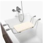 SEDILE PER VASCA DA BAGNO in alluminio e plastica 