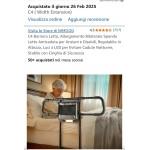 Barra letto per anziani/disabili