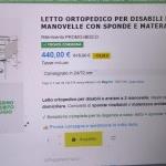 letto ospedaliero con materasso antidecubito più materasso 