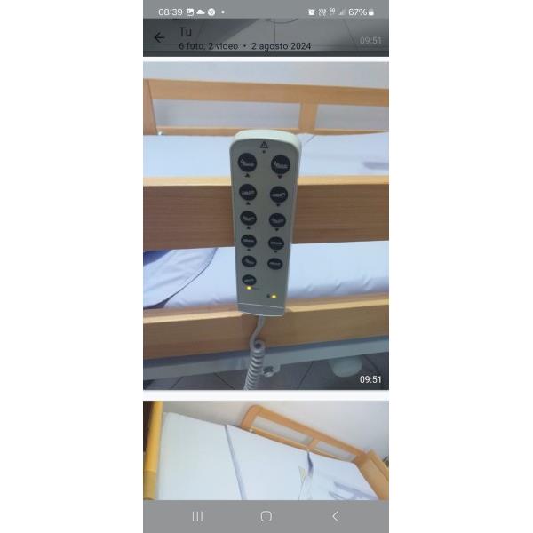 Letto elettrico per disabili modello Bemax
